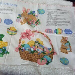 Craft Cranston Print Works Spring Fever Applique Printed Fabric Pattern Instruct